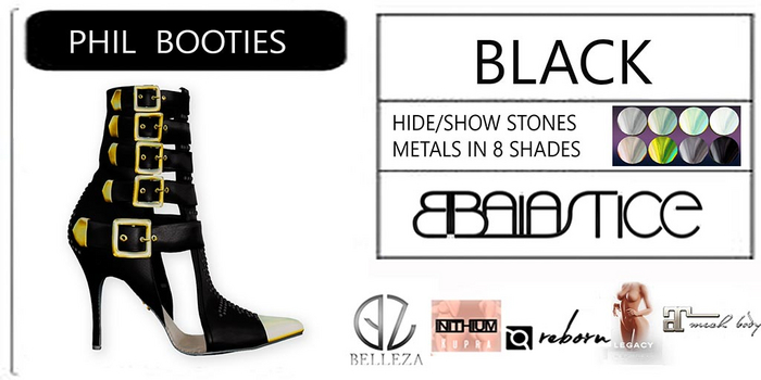 Baiastice_Phil Booties-Black