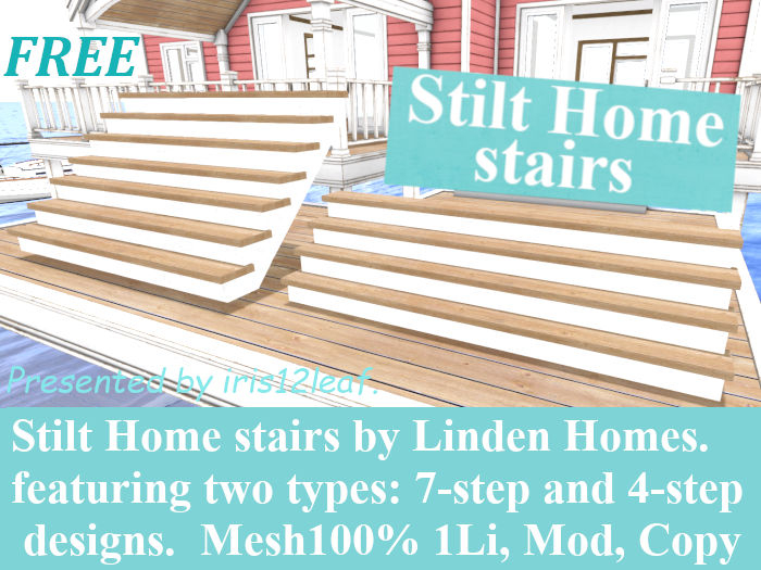 Stilt Homes stairs