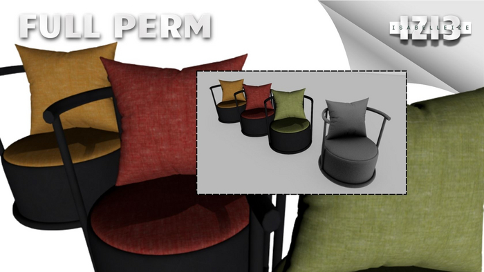 Garden Chair Mesh - Full Perm