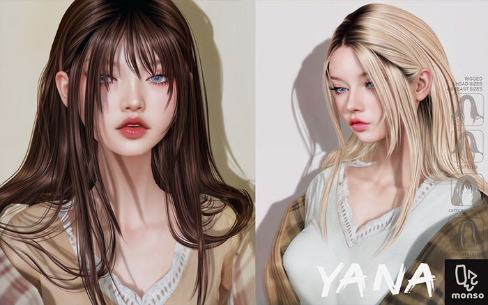 [monso] Yana Hair (demo)