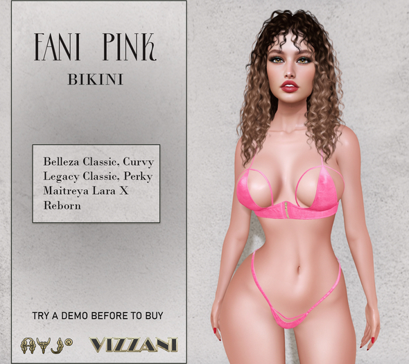 !! SEXY BIKINI !!  FANI PINK - A&J CREATION AND FRANCHISE