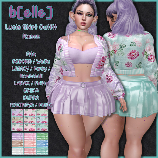 DEMO_b[ELLE] Lucia Skirt Outfit (UnPack)