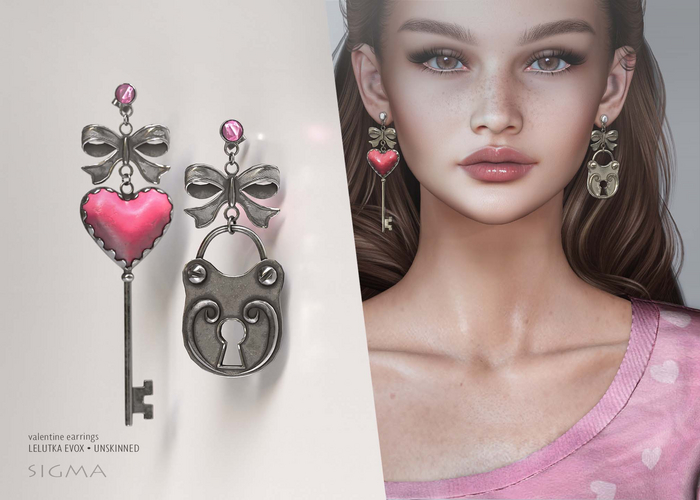 SIGMA Valentine earrings 