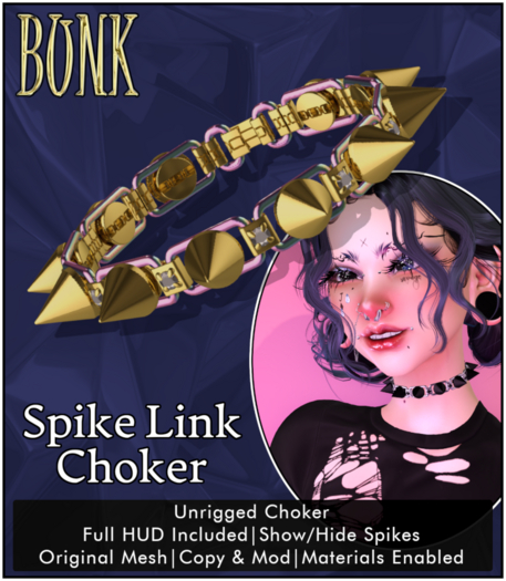 Bunk. Spike Link Choker