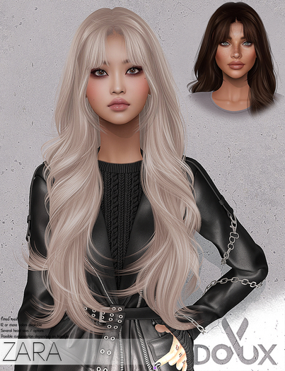 DOUX - Zara hairstyle [DEMO]