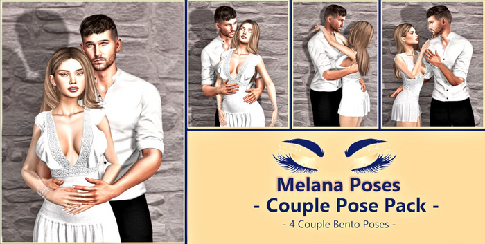 Melana Poses - Couple Pose Pack 