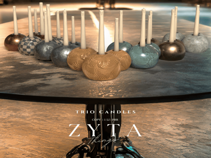 ZYTA. Trio Candles Fatpack 