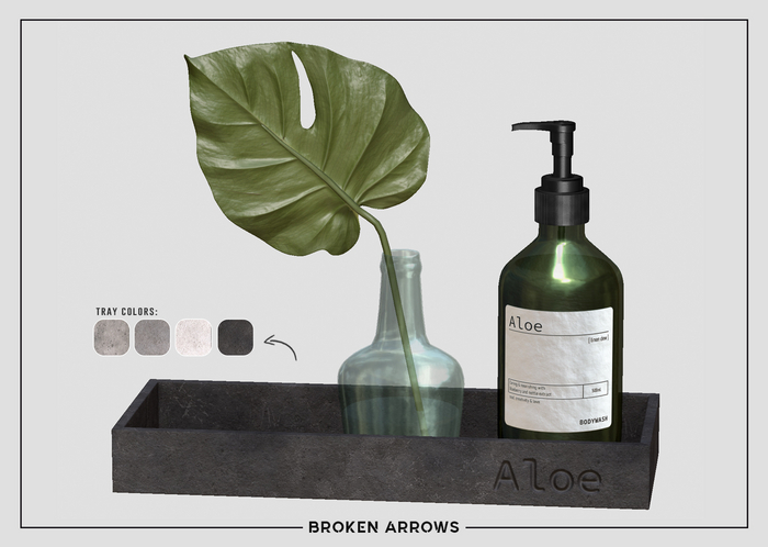 BROKEN ARROWS - Aloe Set - Tray 