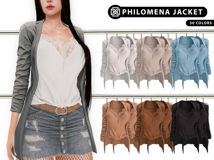 Addams - Philomena - Studded Blazer #FATPACK