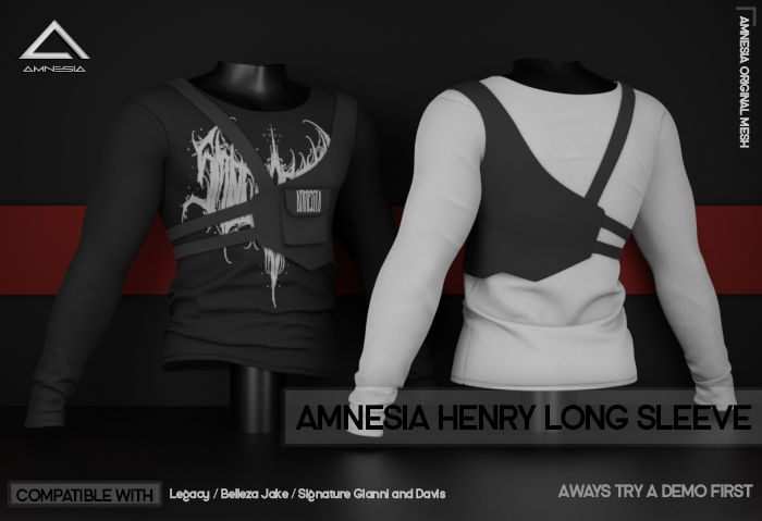 # AMNESIA - Henry Long Sleeve - FATPACK