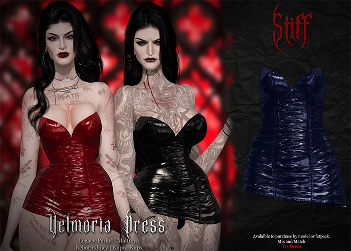 Stiff - Velmoria Dress - Blue