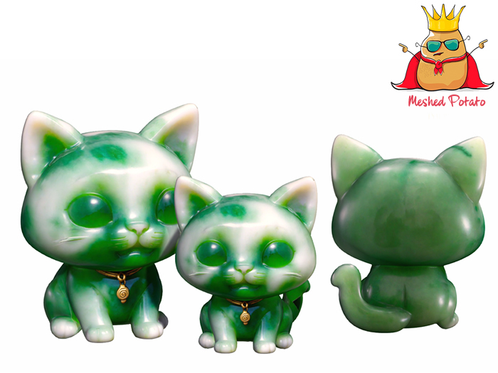 Meshed Potato Cat Statue Full Perm