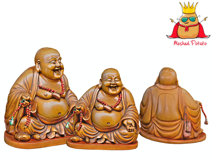 Meshed Potato Buddha Statue Full Perm