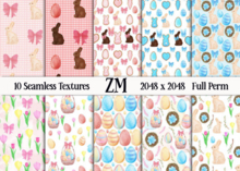 HAPPY EASTER 4 FULL PERM TEXTURES