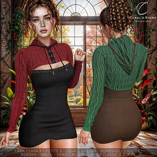 Carol's Store- Remy Hoodie & Dress Pink