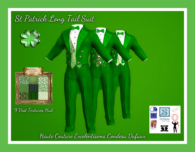 Long Tail Suit St Patrick (Wear)
