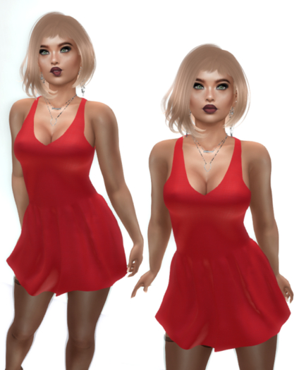 *TH* Summer -dress- Red