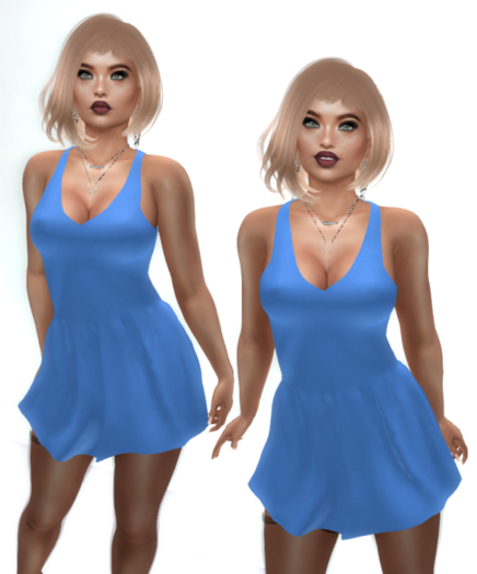 *TH* Summer -dress- Blue