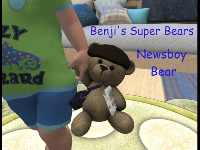 Newsboy Teddy Bear
