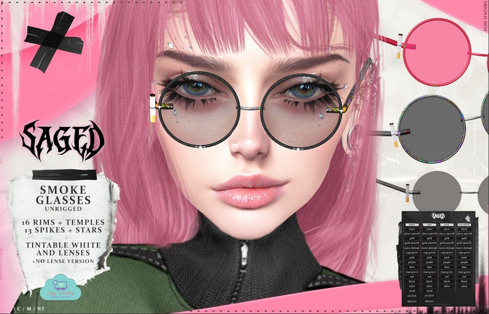 SAGED. Smoke Glasses