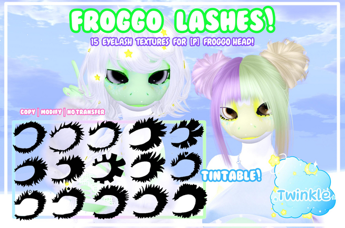 *Twinkle* Froggo Lashes!