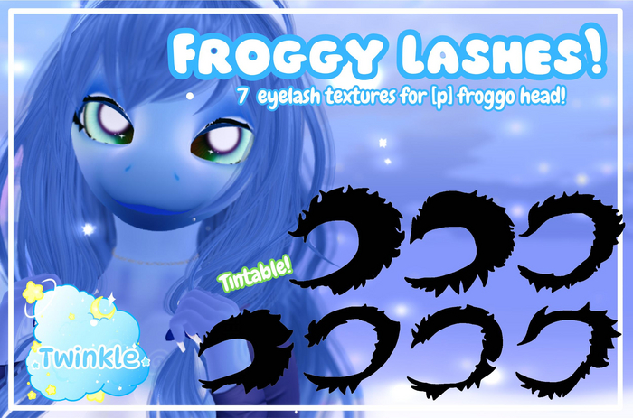 *Twinkle* Froggy Lashes!