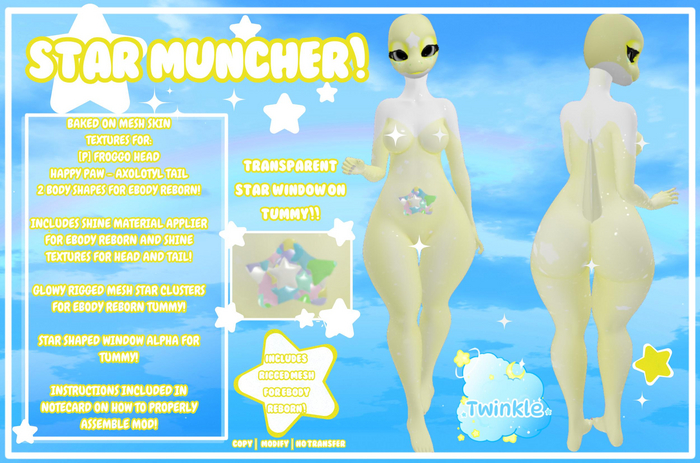 *Twinkle* Star Muncher - Yelloe