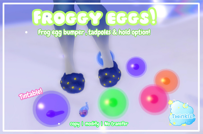 *Twinkle* Frog Eggs & Bumper!