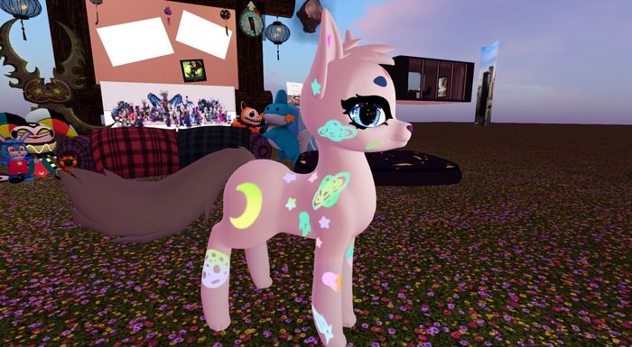 {IO&I} Open Pony glowing ceiling stickers