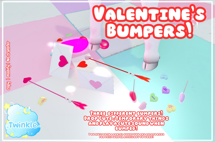 *Twinkle* Valentine Bumpers! 