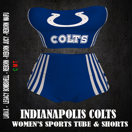 INDIANAPOLIS COLTS  -  Women's Sports Tube and Shorts
