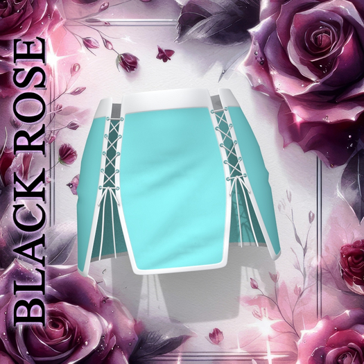Teal Tied Skirt LaraX