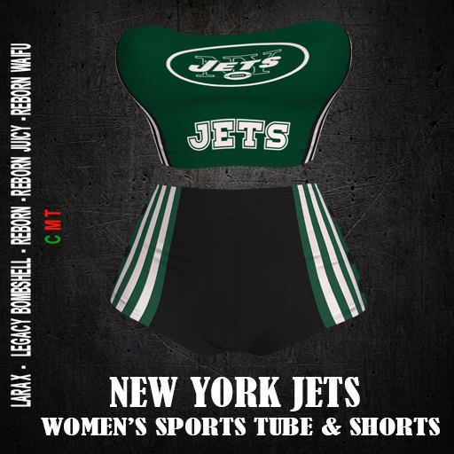 NEW YORK JETS  -  Women's Sports Tube & Shorts