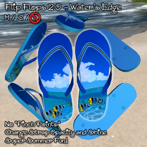 R(S)W Flip Flop 2 - Water's Edge