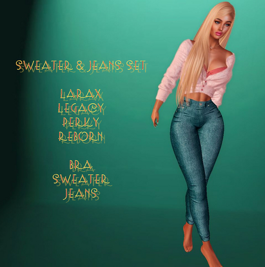 Sweater & Jeans Set