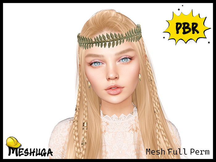 Meshuga PBR Olive Crown FULL PERM MESH
