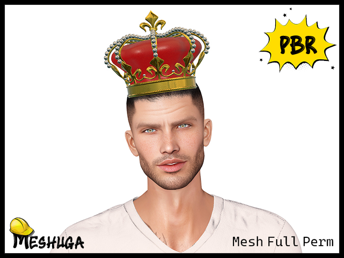 Meshuga PBR Royal Crown FULL PERM MESH 