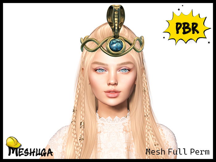 Meshuga PBR Serpent Crown FULL PERM MESH