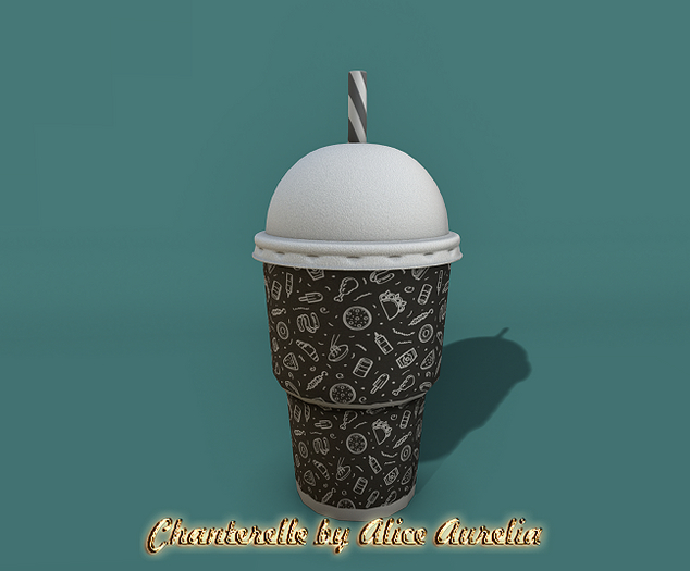 08 MADRAS Slurpy Cup Decor Black
