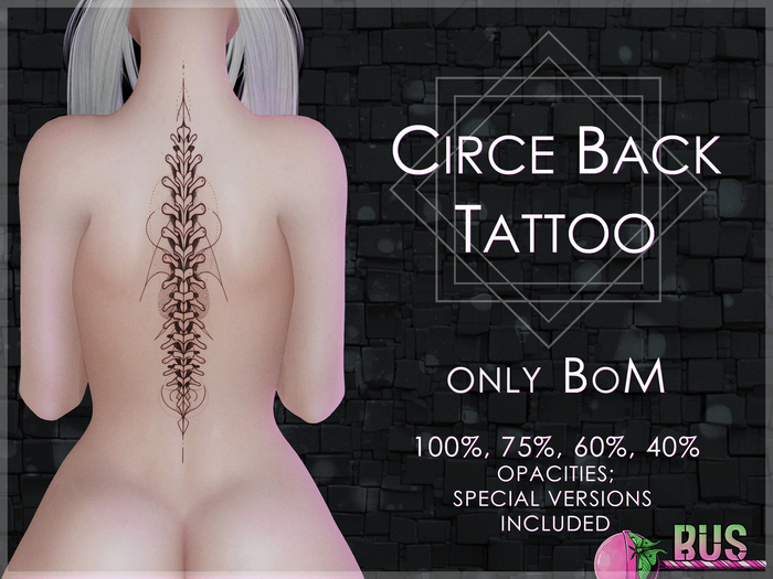 [bus] CIRCE Back Tattoo {BoM}