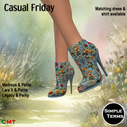 Casual Friday Boots - Blue