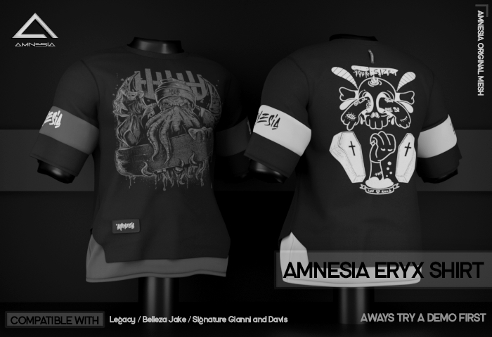 # AMNESIA - Eryx T-Shirt - DEMO