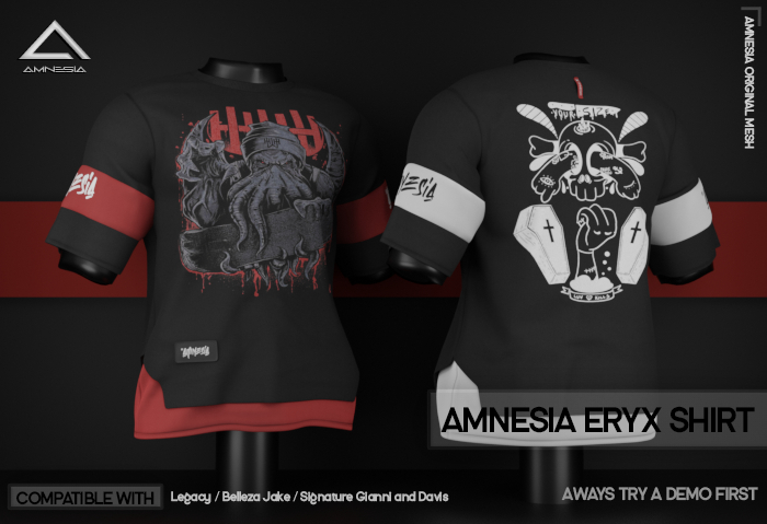 # AMNESIA - Eryx T-Shirt - FATPACK