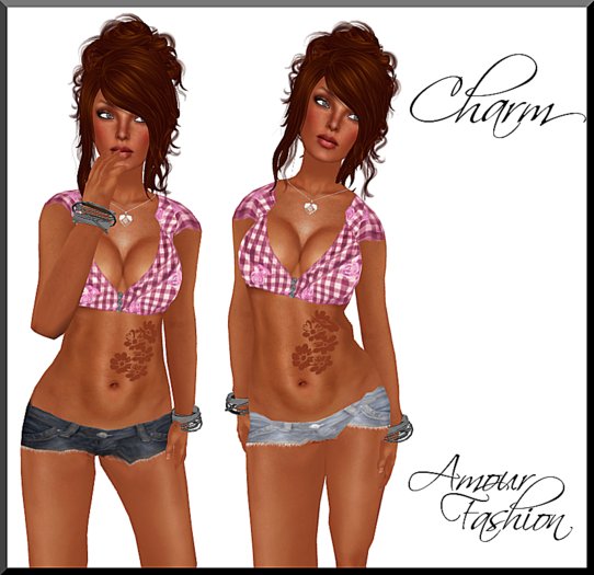 ✦CLEARANCE✦ Amour Fashion - Charm Outfit - Rose