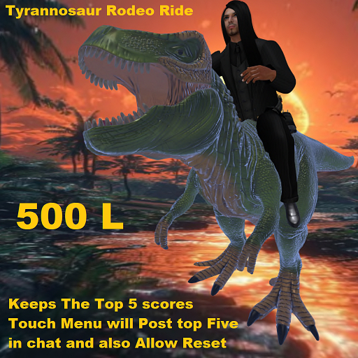 Tyrannosaur Rodeo Ride 2025