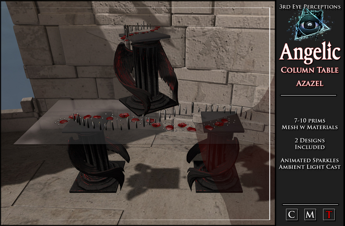 Angelic Column Table Set  // Azazel
