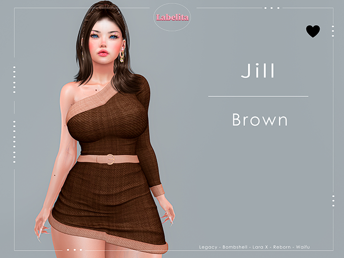 [LABELITA] Jill Dress Brown