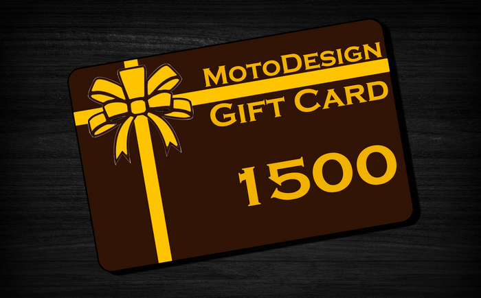 MotoDesign - GIFT CARD - 1500 L