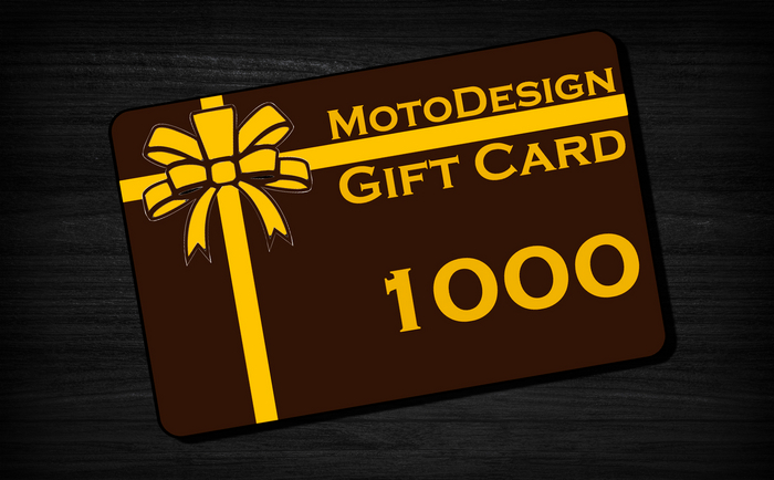 MotoDesign - GIFT CARD - 1000 L