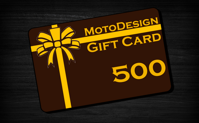 MotoDesign - GIFT CARD - 500 L